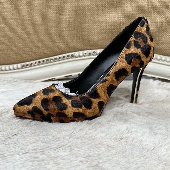 DKNY | Camel Leopard Lexi Pointy Toe Platform Pump - Picture 2 of 15
